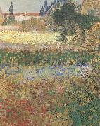 Vincent Van Gogh Garden in Bloom (mk09) china oil painting artist